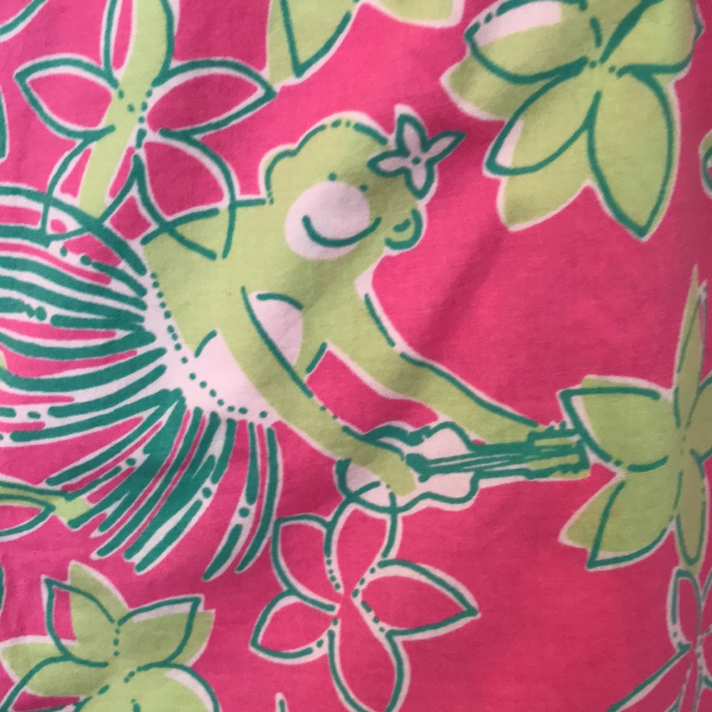 Lilly Pulitzer Skort Summer Patterned Monkey Pink… - image 4